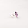 Natural Amethyst Gemstone 925 Sterling Silver Jewelry Handmade Ring For Sister RR-65-10