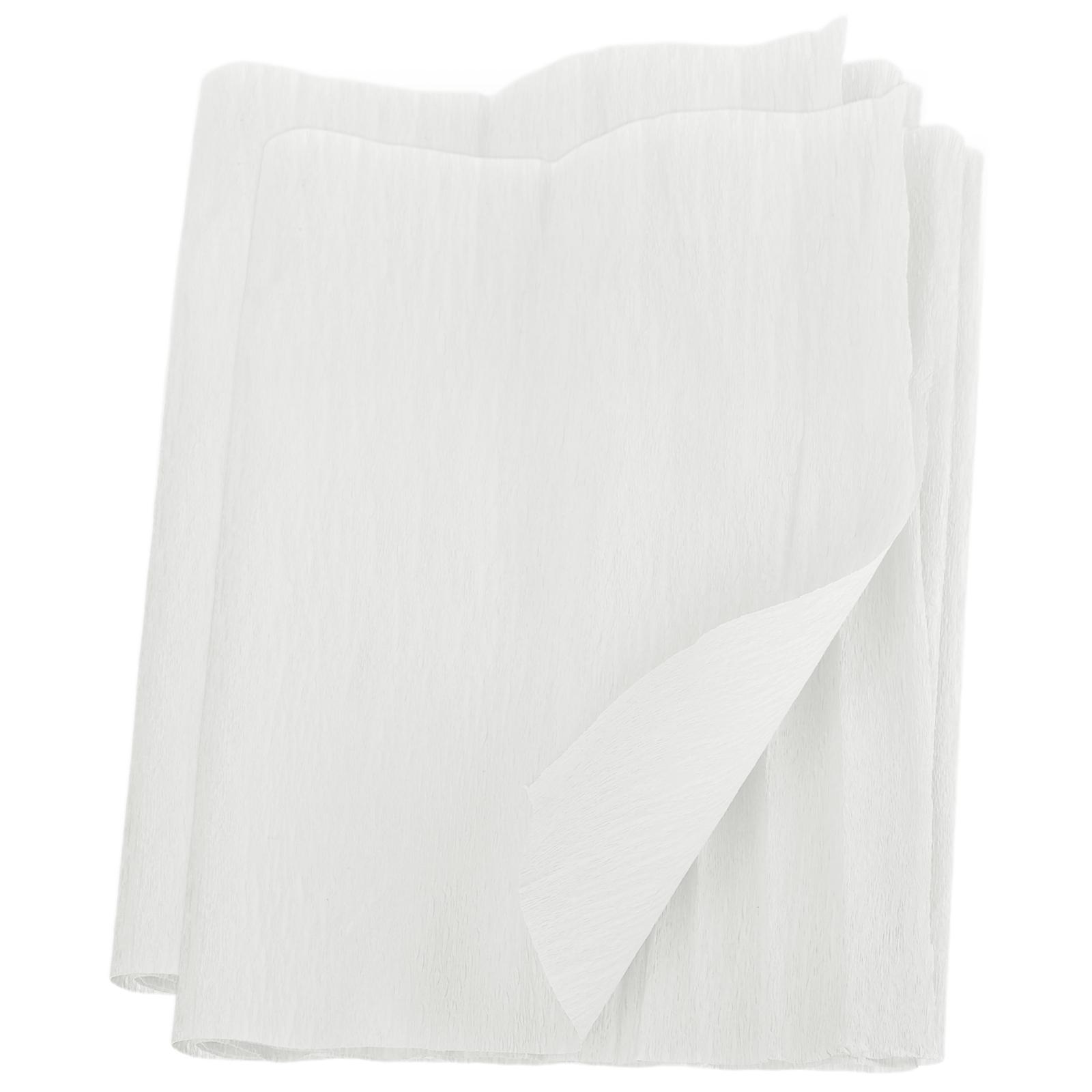 

2pcs 230x50cm Crepe Paper Rolls Origami Crinkled Crepe Paper for Various Large Hanging Party Backdrop DIY Decoration DIY білий