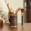 YIHUTEA Ebony Bakelite Gold Orchid Tea Ceremony Tool Set