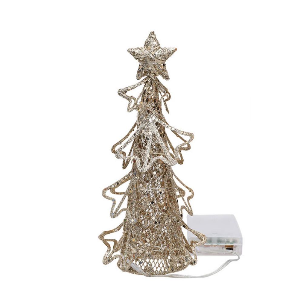 

Шампанское Рождественская елка Настольные украшения Кованая железная Рождественская елка Настольная Столовая S