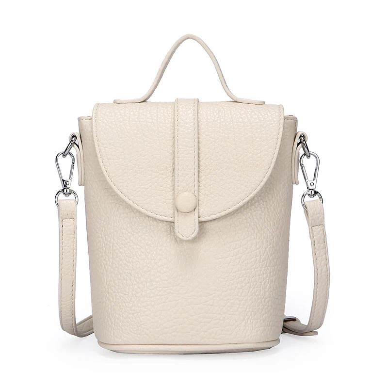 Summer Solid PU Retro Versatile Large Capacity Crossbody Bag 2026 New Advanced Sense Ccise Commute Niche Design Shoulder Bags