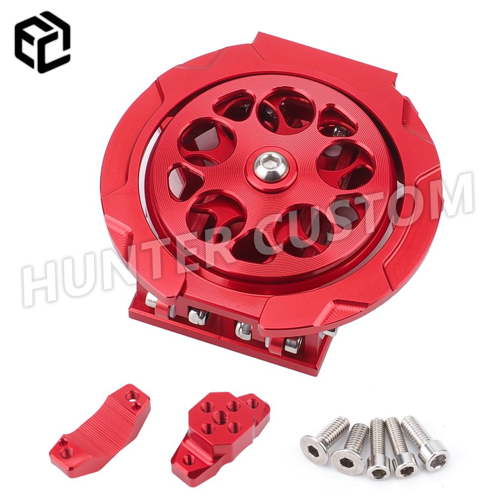 

For DUCATI Multistrada V4 / V4 S / V4 RS / V4 Rally / V2 /V2 S Motorcycle Cup Holder Foldable tray CNC Aluminium Cup Accessories красный