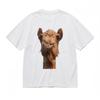 Men's Comfortable Breathable Comfy Classic T-Shirt Camel Portrait Graphic Tee