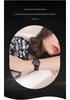 SK Women's Luxury Waterproof Quartz Watch with Leather Strap and Diamond Accents
