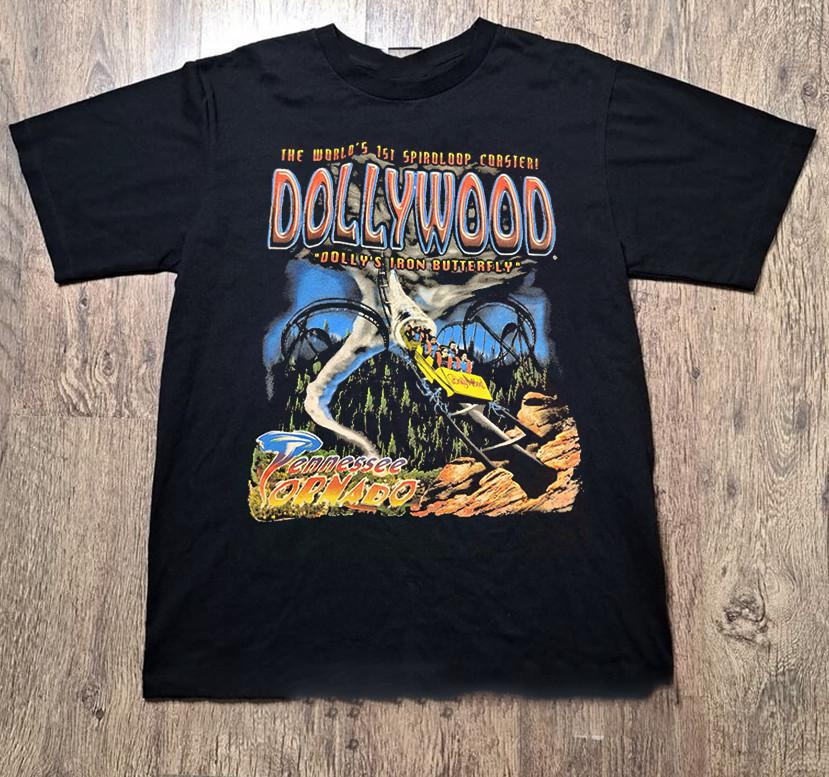 

Iron Butterfly Dollywood Для мужчин женщин Хлопковая футболка S-2XL UB118 XL