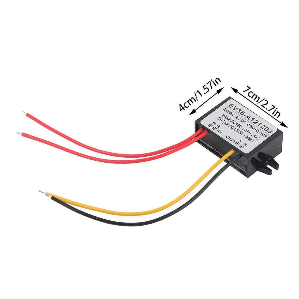 AC 10-28V To DC 12V (3A) Step-Down Converter