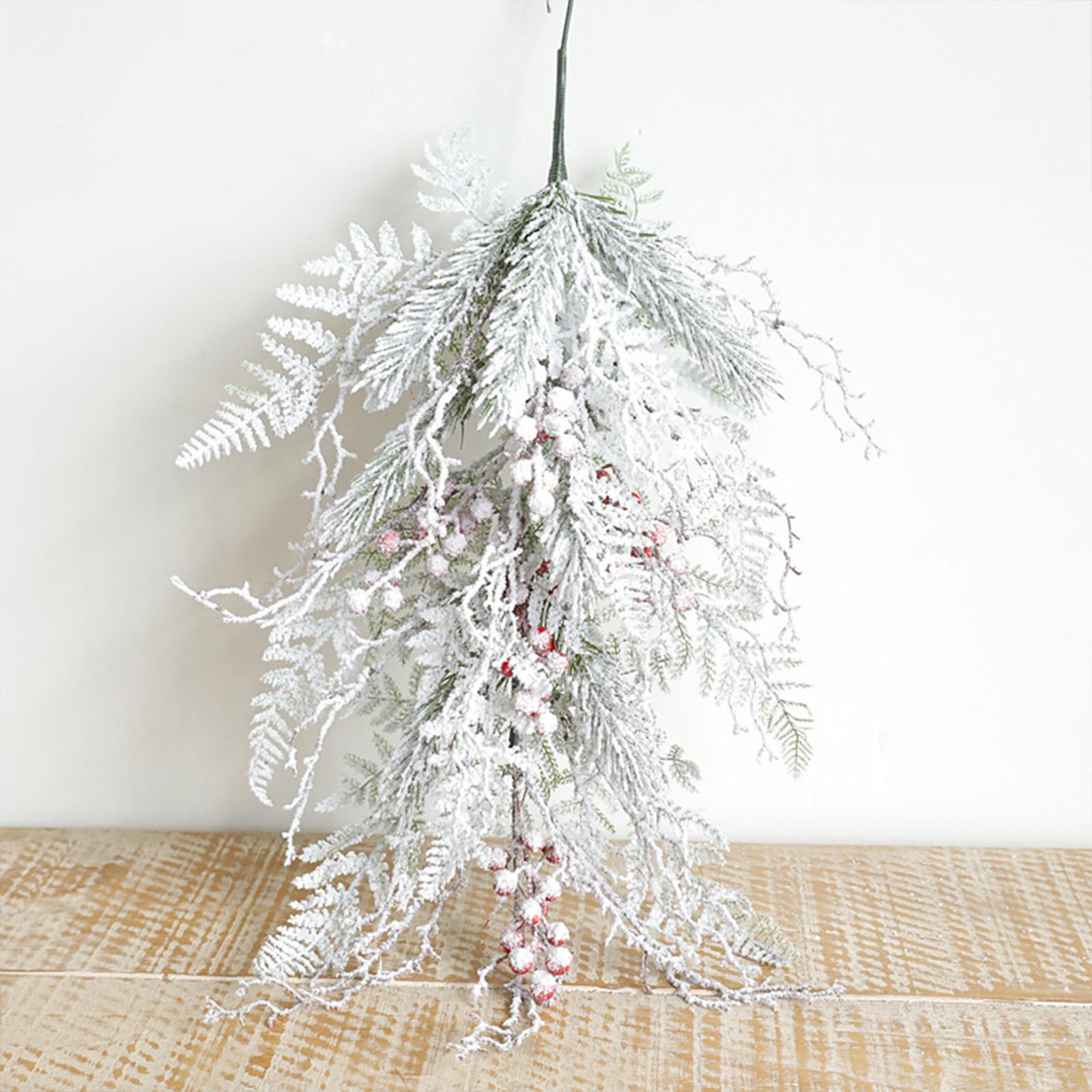 Искусственное перевернутое дерево Романтичное реалистичное перевернутое дерево Праздничное украшение 45 см Type 1