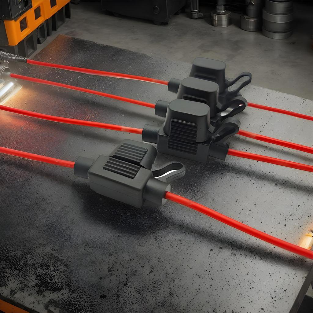 Für allgemeines Modell KFZ-Sicherungshalter 12-48V Sicherungshalter für KFZ-Schaltkreis-System Zubehör Effektiv Stabil Für Wohnmobil