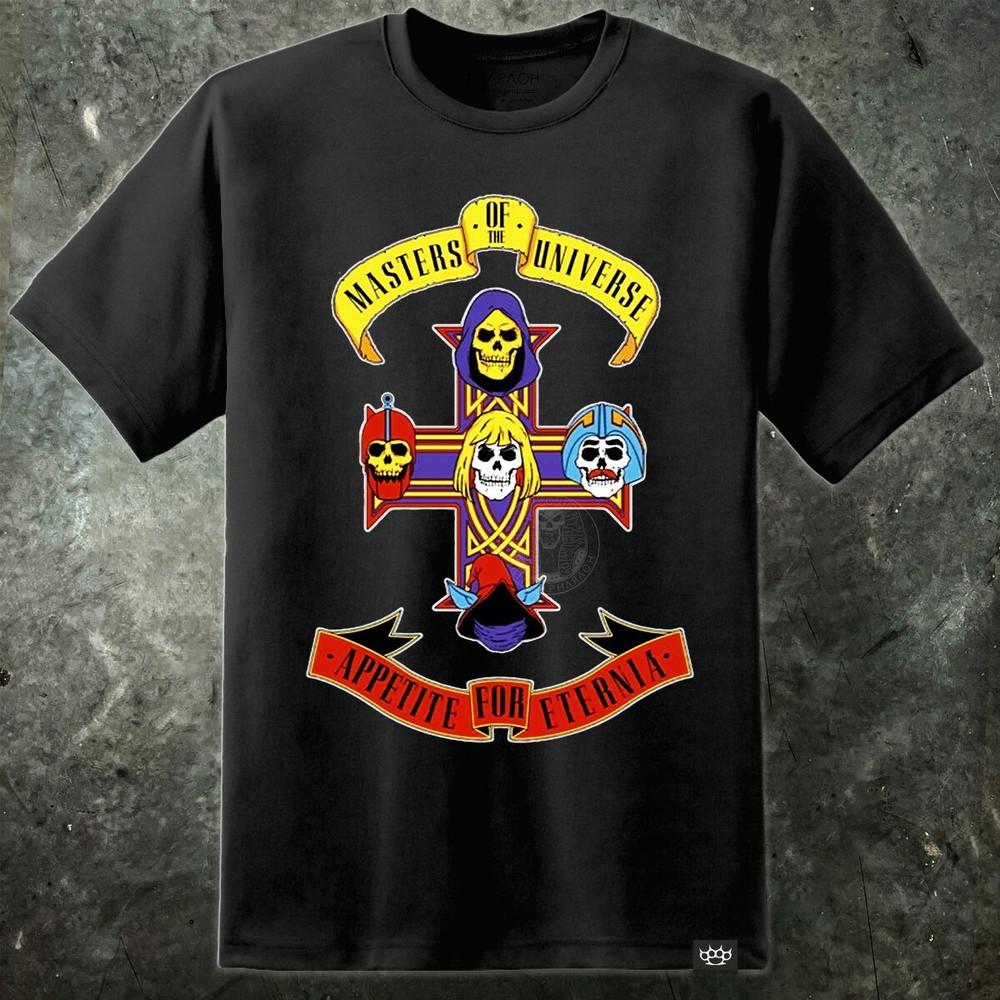 

Mens He Man Skeletor Eternia Retro Funny Rock T Shirt 80 s Vintage Kids TV Show M
