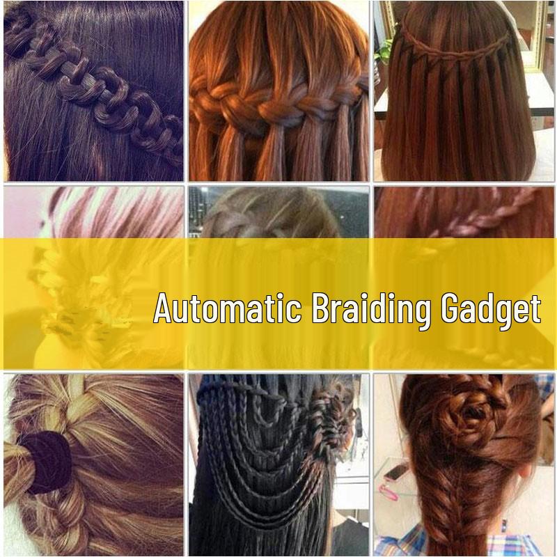 Electric Quick Braid Maker for Women & Children - Automatic Hair Braider Tool