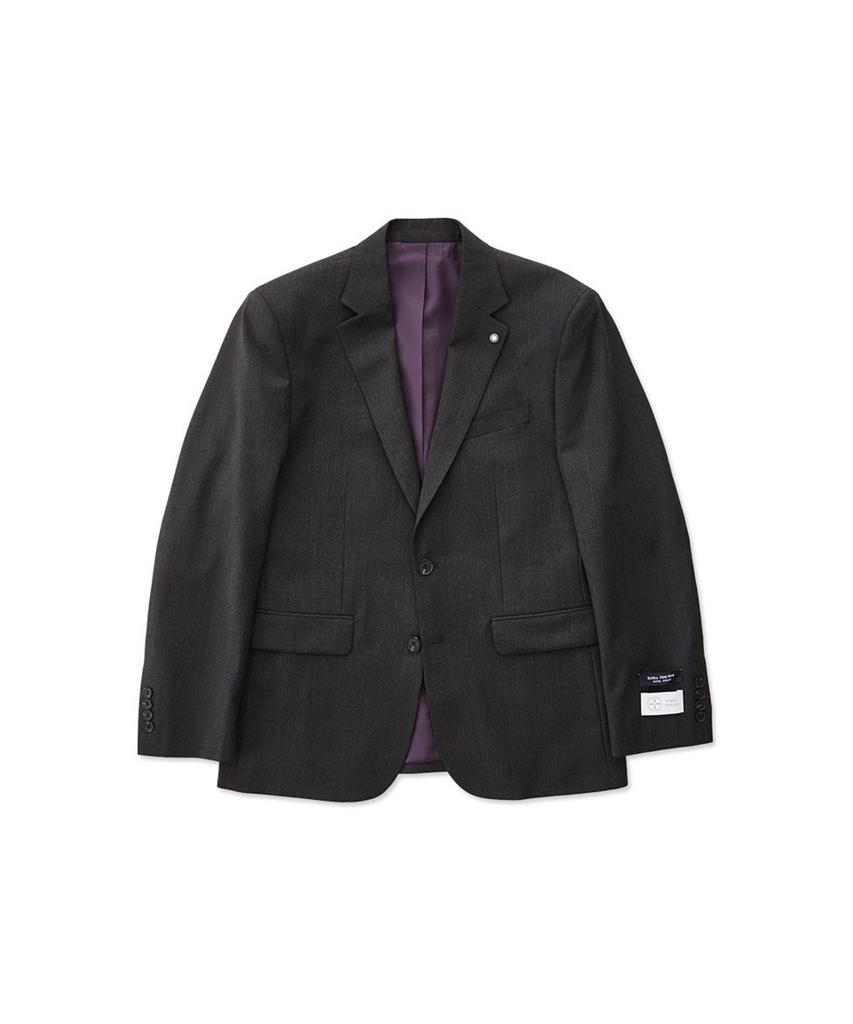Stco Wool Four-Way Stretch Essential Formal Jacket_Grey (Classic Fit)_Ssjuz63Csg