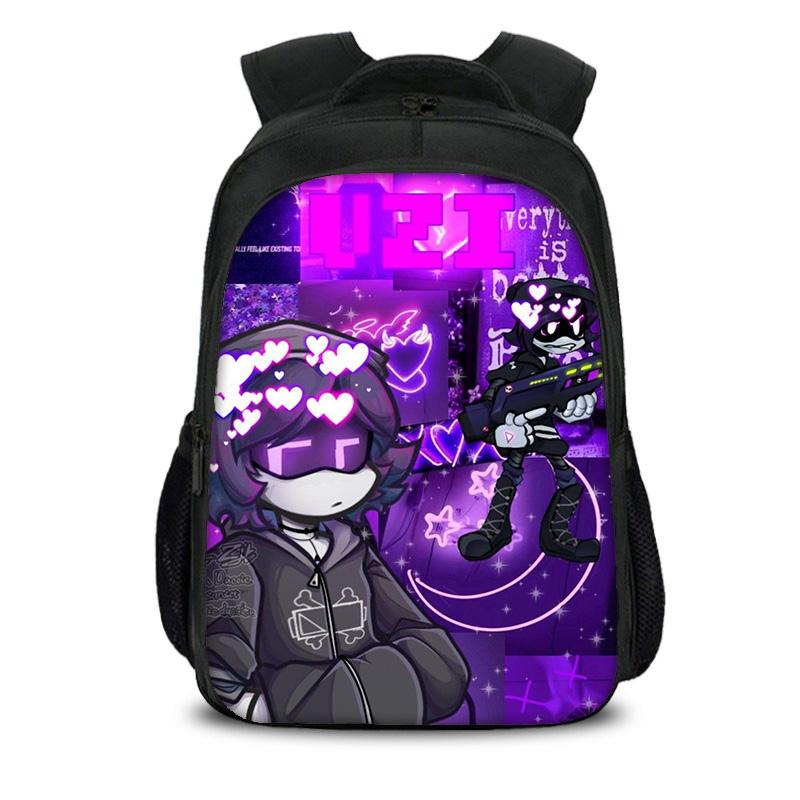 Murder Drones Double Layer Backpack Durable Trendy Versatile Large Capacity  School Boy and Girl Birthday Best Gift