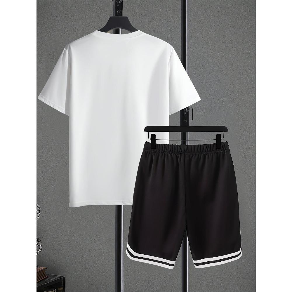 The Best-selling Youth Set for Summer 2025 Featuring Letter Prints Is A Vibrant and Fashionable Streetwear