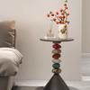 Small Circular Coffee Tables Simple Removable Metal Coffee Tables Living Room Decoration Table Creative Table Nordic Designed