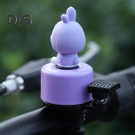 Mini Cartoon Animal Bike Bell Loud Sound Lightweight Universal MTB Road Mountain Folding Bicycle Handlebar Alarm Bell Scooter Bike Accessories