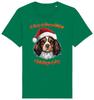 Mens Cavalier King Charles SPaniel Christmas T-Shirt Santa Dog Woof Wishes Dogs