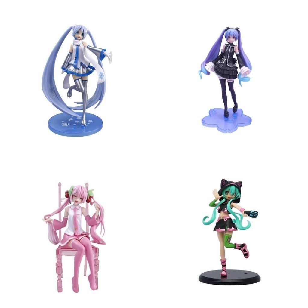 Entzückendes PVC Hatsune Miku Sammlermodell Figur in verschiedenen Stilen