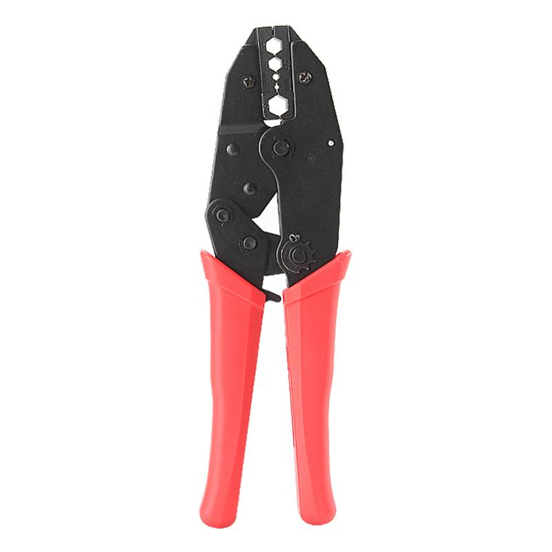 5 Hole Hexagonal Cold Press Pliers Coaxial Cable RG58 RG59 RG62 Multifunctional Ratchet Crimping Pliers BNC