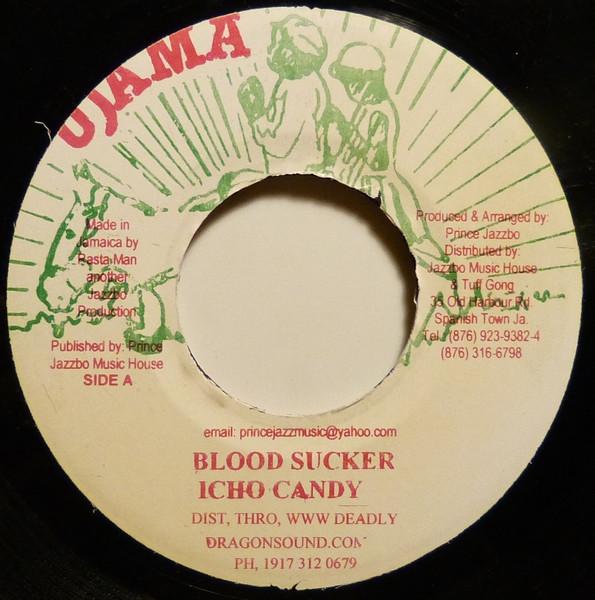 

7inch Record ICHO CANDY - Blood Sucker NONE Ujama Jamaica Reggae, Ska & Dub Used