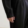 CROQUIS Men's 2025 Spring Loose Tapered Cropped Knit Pants