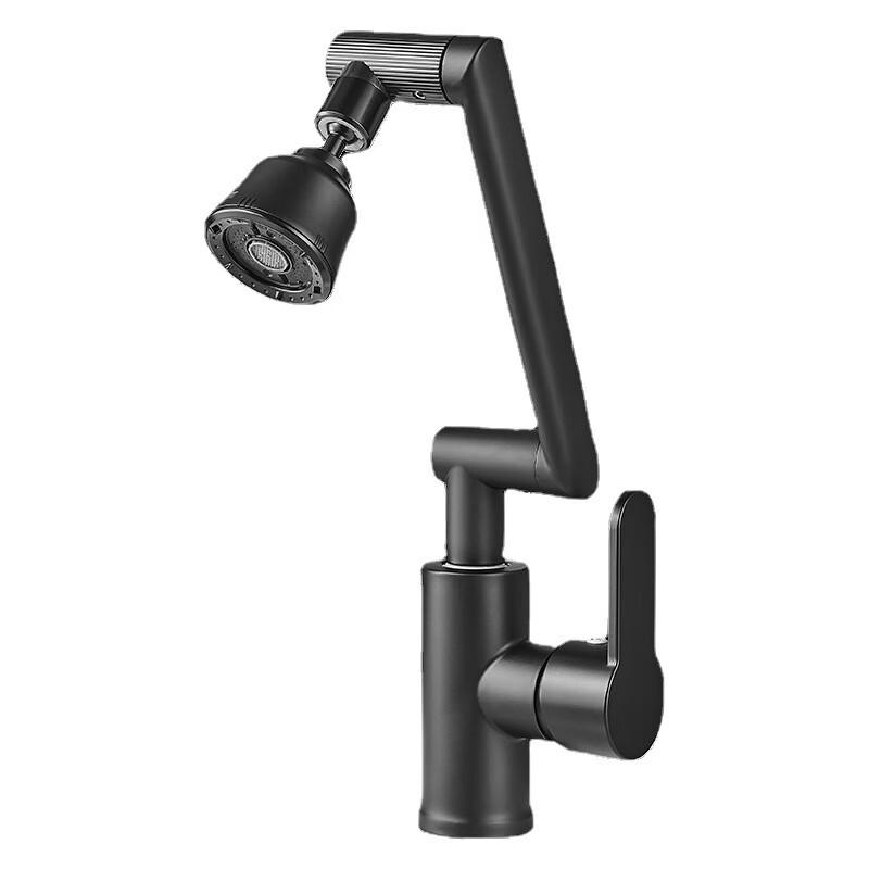 Universal Swivel Hot & Cold Basin Faucet 80cm Hose