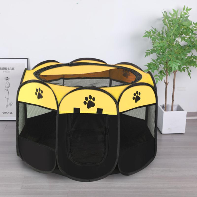 Pet Fence Pet Tent Oxford Buenclaw Foldable Dog Cage Dog Cat Delivery Room Kennel Cat Nest