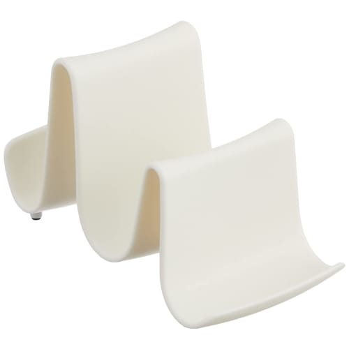 Astro Pot Lid Stand, White, Approx. W13.5 x D6.7 x H8cm, Ladle Holder, Chopping Stand, Cookware Stand, 711-46