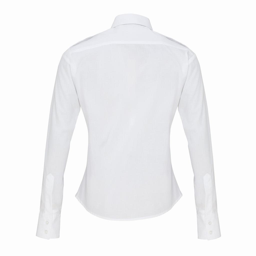 Premier Womens/Ladies Long-Sleeved Pilot Shirt