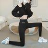 Colanți Super Elastici pentru Femei Primăvară Vară Colanți până la Genunchi Articole Must-have de Trend Fitness Modă Slim Versatil Funduri
