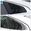 Cache-volet d'aération latérale pour lunette arrière de voiture pour Volkswagen Arteon 2018 - 2024 Fibre de Carbone / Noir Accessoires Extérieurs