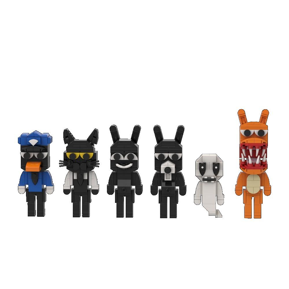 Animal Hospital BUilding Blocks Horror Game Animal Hospital Anomaly Cat Dog Penguin Bunny Animal Hospital Accessories Toys Gifts