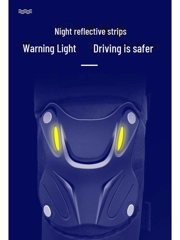 Winddichte Motorrad-Knie- und Armschützer: Winterreitschutz, Anti-Fall Knight Sports Gear