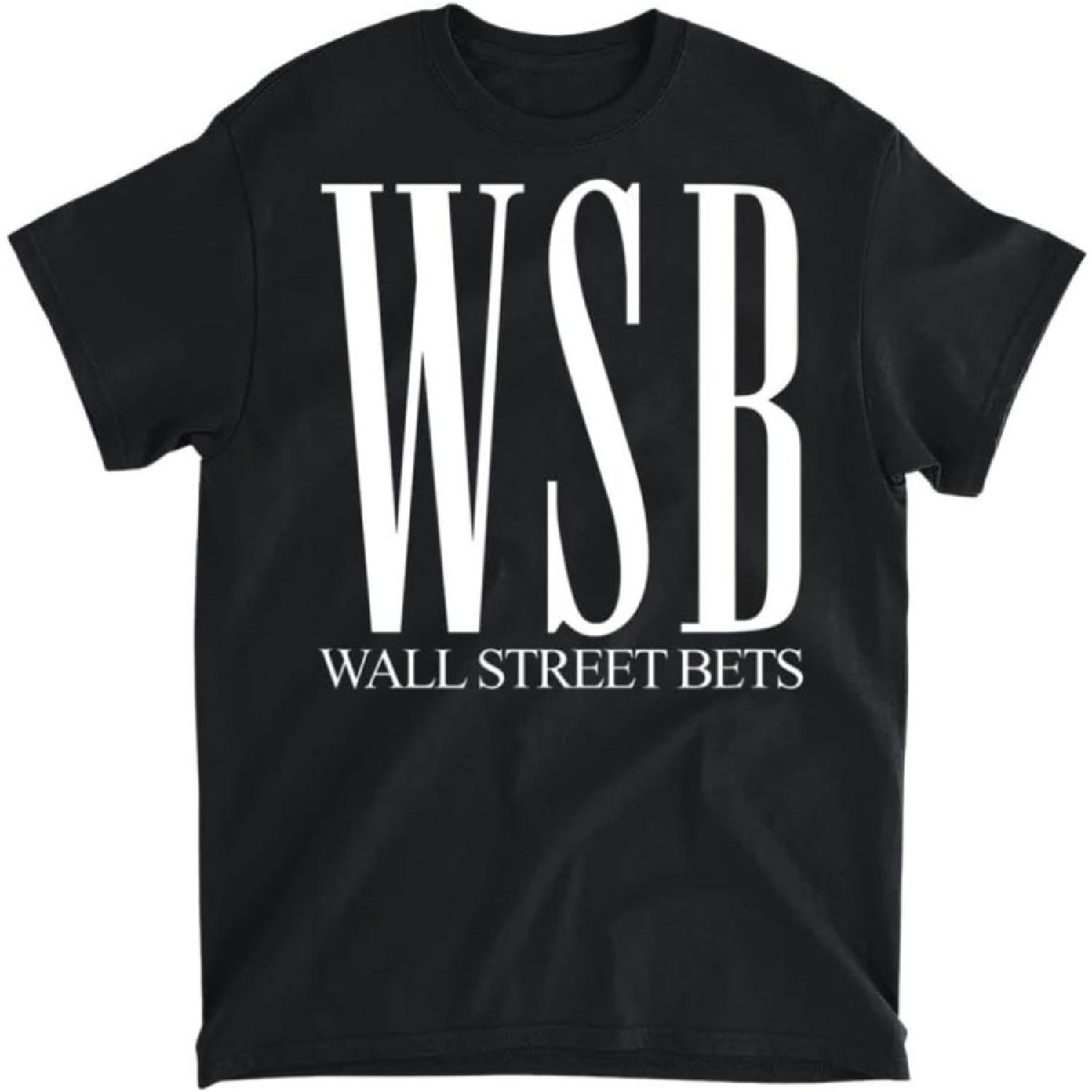

Wall Street Bets (WSB) - Wall Street Investor T-Shirt, Long Sleeve Shirt, Sweatshirt, Hoodie XXXXXL різнокольоровий