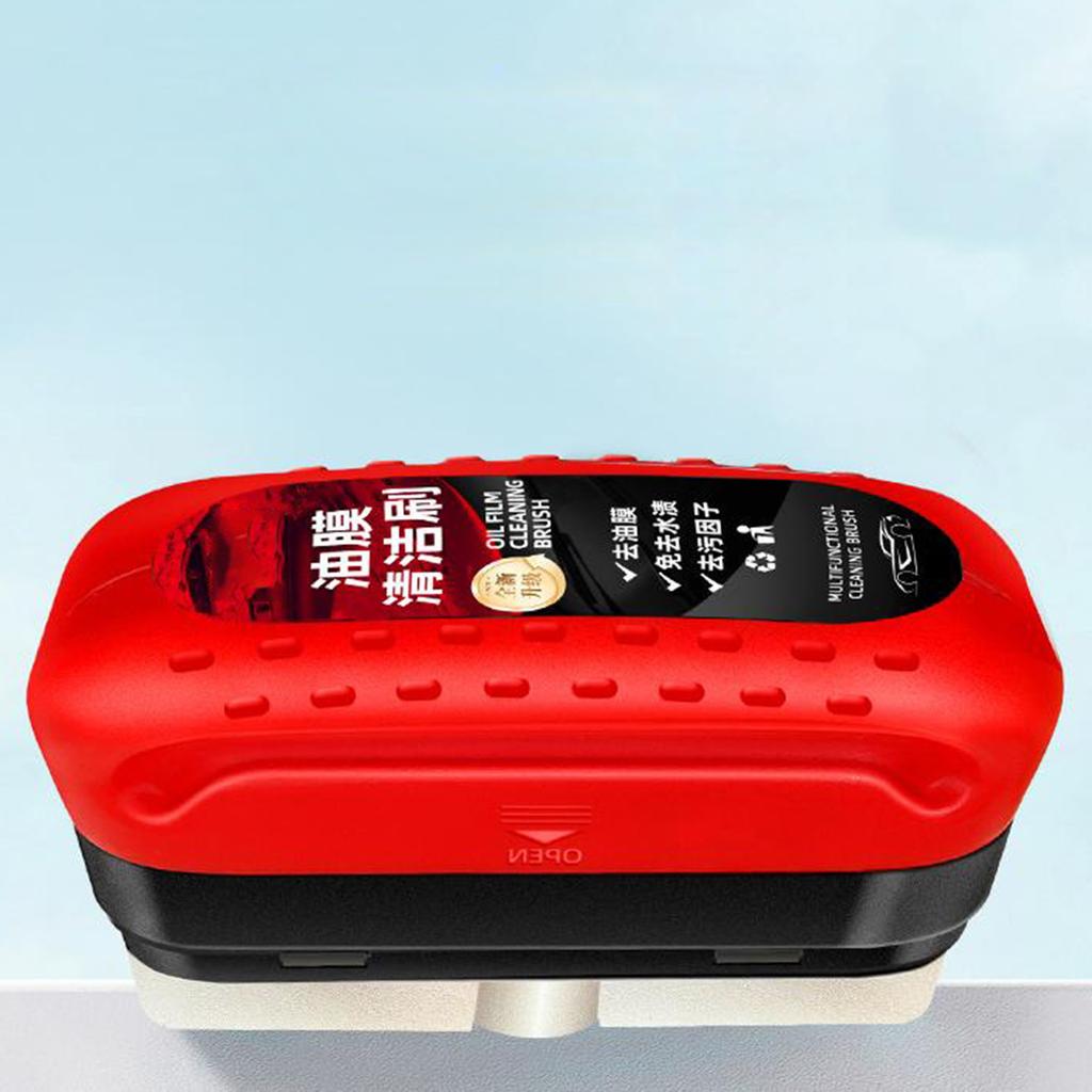 Hocheffizienter Glasölfilmentferner, Autoglasreiniger, Ölfilmreinigung für klare Windschutzscheiben bei Nachtfahrten