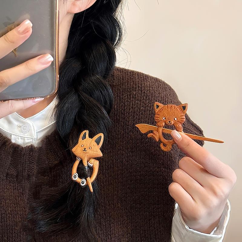 1 szt. Akcesoria odzieżowe Urocza broszka Zabawna klamra do szalika Styl wiejski Klamra do swetra Biżuteria w stylu naturalnym Styl minimalistyczny 10 stylów