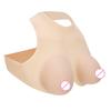 Silicone Breast Form Halterneck Type Artificial Fake Boobs for Mastectomy Crossdresser E Cup