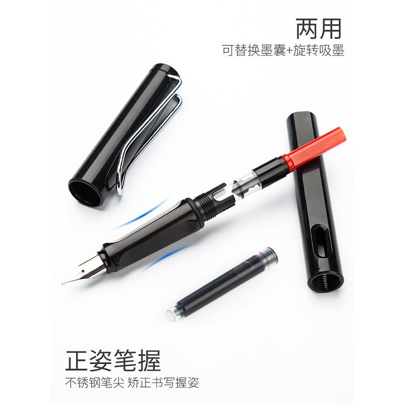 Zhengzi Kalligraphie Stift, Füller für Erwachsene Grundschüler, Kalligraphie Tintenbeutelstift, Frischer Stylus, Signaturstift