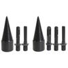 32mm Wood Drill Bit Splitter Square/Round/Hexagonal Shank Drill Bit Split Drilling Tool Electric Drill Wood Splitter for Wood