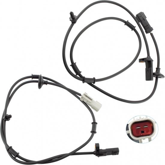 

BOXI 2Pcs 970-070 970-071 Rear Left & Right ABS Wheel Speed Sensor Fit 1999 2000 2001 2002 2003 2004 for Jeep Grand Cherokee 4.0L / 4.7L Replace #