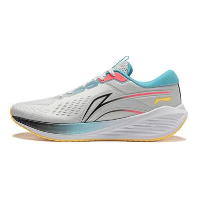 Li Ning MINE V2 Cushioning Slip Resistant Abrasion Resistant Low Top Running Shoes Men's Gray Blue ARST053-9