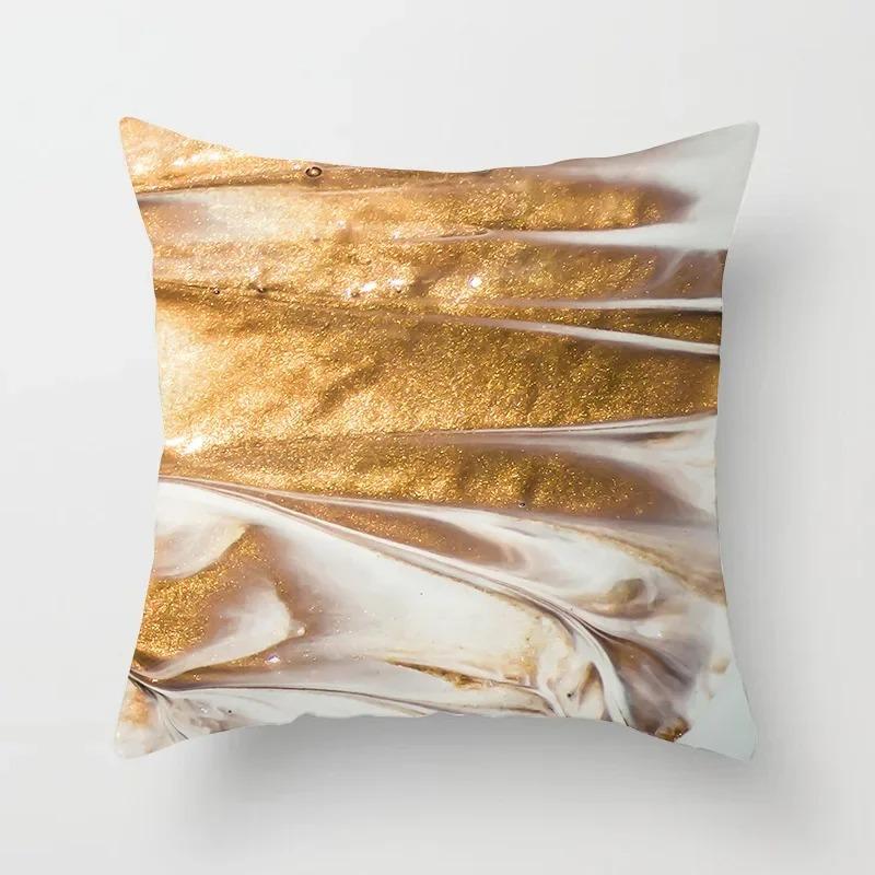 Pillowcase Luxury Gold Decorative Cushion Cover Home Sofa Pillowcase Home Decoration