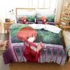 New We Never Learn Bedding Set Single Twin Full Queen King Size Bed Set Adult Kid Bedroom Duvet Cover Sets 3D Anime Kawaii Bed