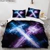 Sword Art Online Bedding Set Anime Duvet Covers King Queen Double Twin Size Adults Kids Bed Linens Single Double Size Decor Home
