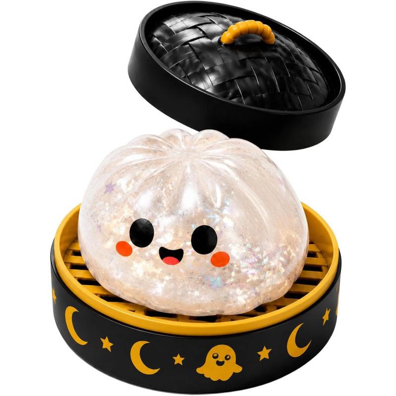 Ghost Bun Squishy Toy Maltose Stress Relief Halloween Gift Creative Decompression Toy Birthday Gift Set