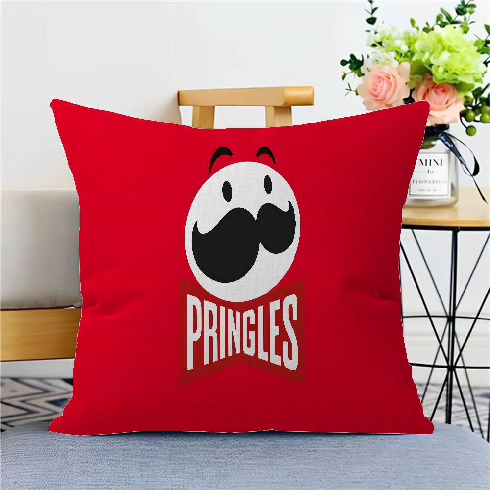 Fashion P-Pringles L-LLC Film Cushion Cover Polyester Sofa Cushions Decorative Throw Pillows Home Decoration Pillowcover