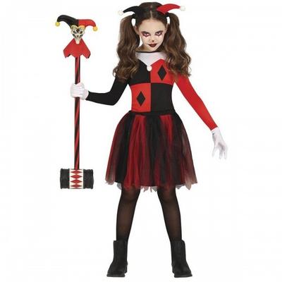 Fiestas Guirca Childrens/Kids Dangerous Harlequin Costume Set