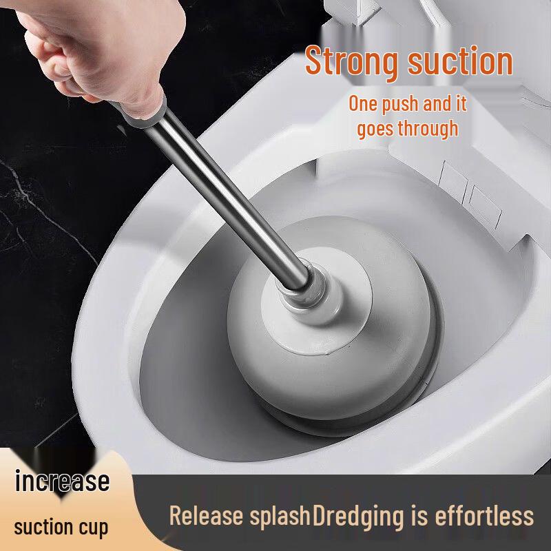 Toilet Plunger and Dredging Tool