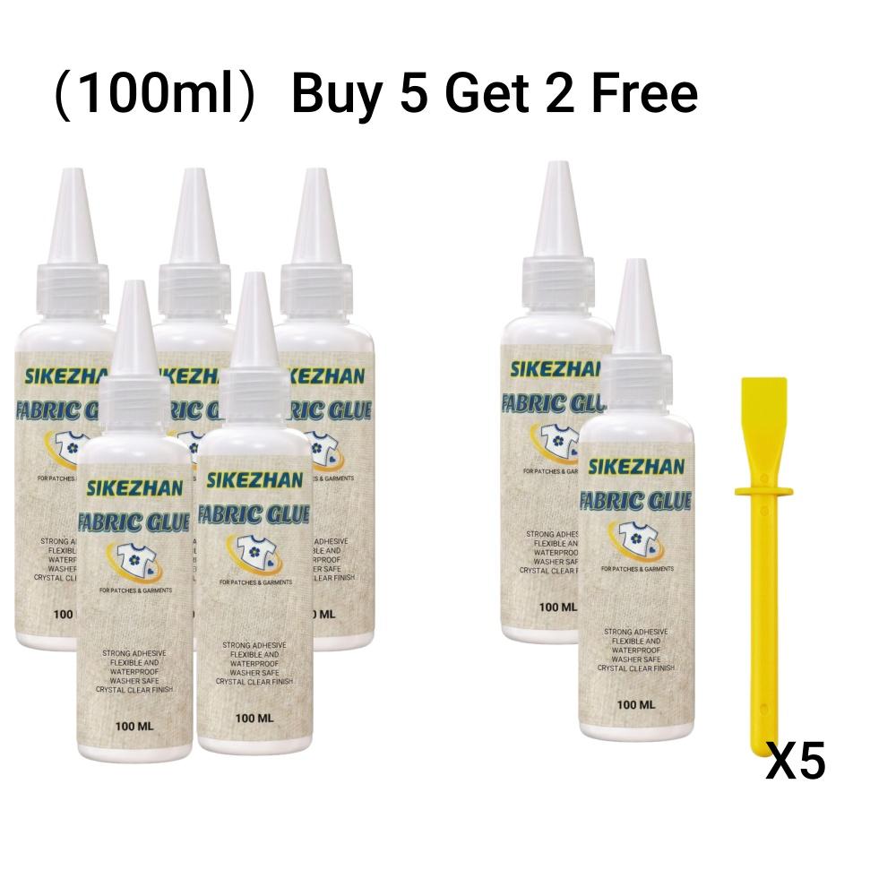 Washable Fabric Glue Liquid Stitch Permanent Textile Adhesive For Clothing Denim Leather Patch Repair Flexible Sew Kit