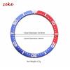 38mm Flat Fashion Luminous Aluminum Watch Bezel Insert Fits SKX007 SKX009 SRPD Watch Cases NH35 NH36 Movement Watch Ring Parts
