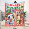 Merry Christmas Celebration Blanket Durable Comfort Perfect for Picnics Chair Sofa All-Season Use Stylish Decor Ideal Gift For Birthday Valentine'S Da